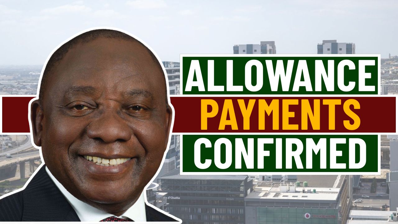 Allowance Payments Confirmed